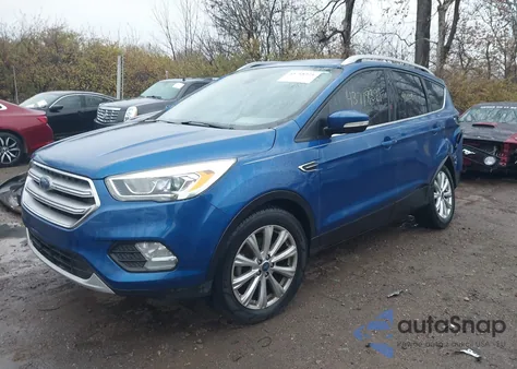 2017 Ford Escape Titanium from USA, damaged, VIN 1FMCU0JD2HUD75245